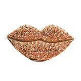 Fashion Sexy lovely lips clip car air outlet freshener solid fragance car styling 4color decoration