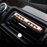 Natural Wooden Beads Charm Car Air Freshener Auto Outlet Perfume Vent Fragance in the Auto Air Inside Conditioning Clip Difuser